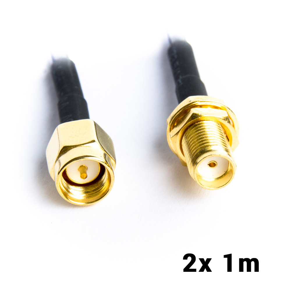 SMA cable 1 m (2 pcs)